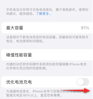 徐闻苹果15维修分享iPhone15充电到80%就充不进电了怎么办 