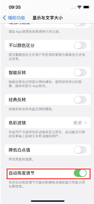 徐闻苹果15维修店分享iPhone 15 Pro系列屏幕亮度 