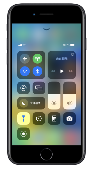 徐闻苹果14维修分享苹果iPhone 14 Pro手电筒开启方法 