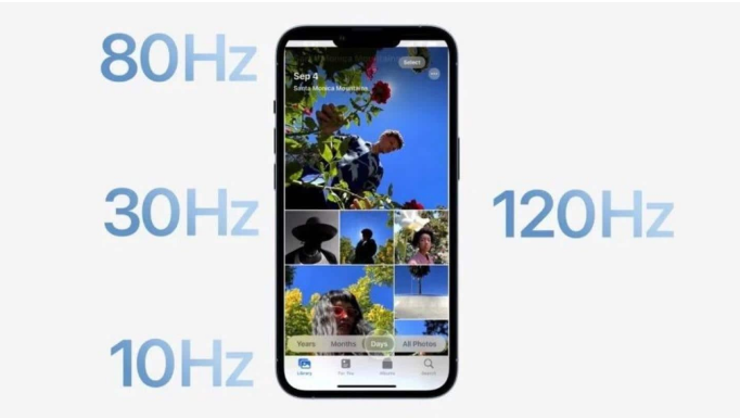 徐闻苹果14维修分享iPhone 14有高刷吗 