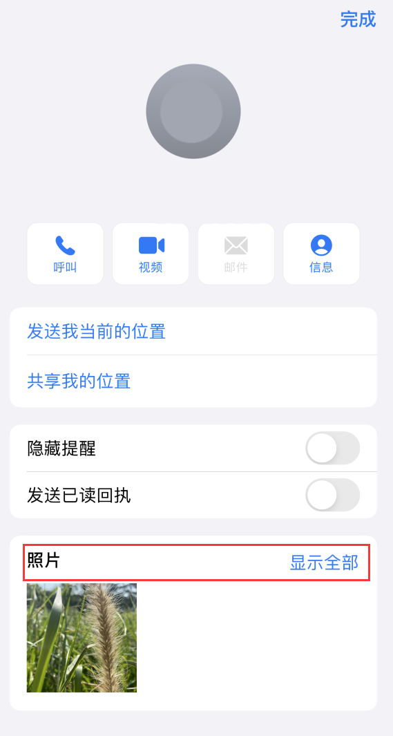 徐闻苹果手机维修分享如何快速查找 iMessage 信息中的图片等附件 